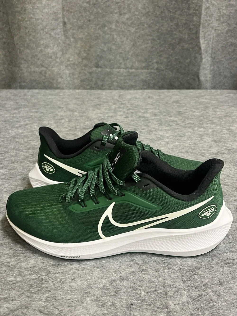 New York Jets Nike NFL Air Zoom Pegasus 39 Mens 9.5 Sneaker Running Shoe NEW B